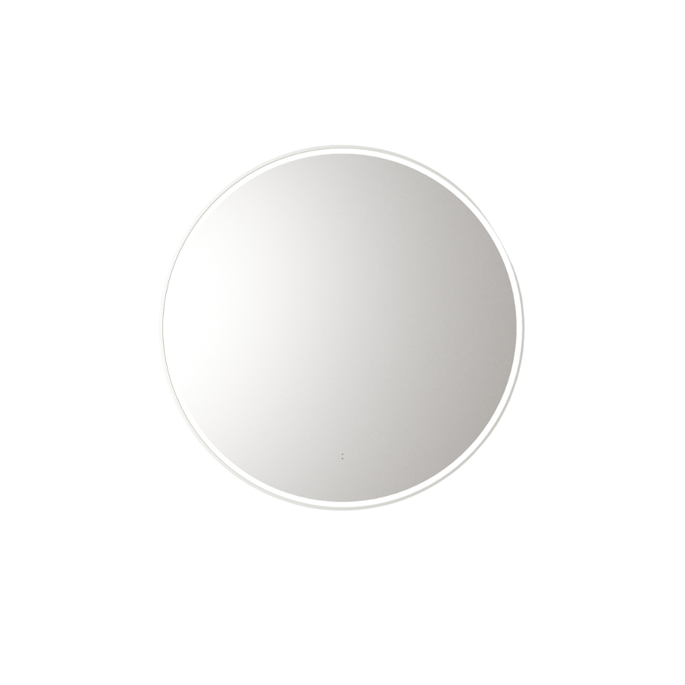 Windsor Round LED Mirror 700mm Matte White