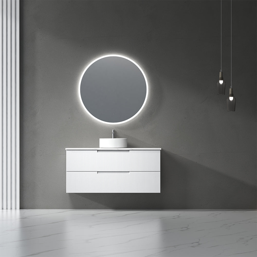 Windsor Round LED Mirror 900mm Frameless