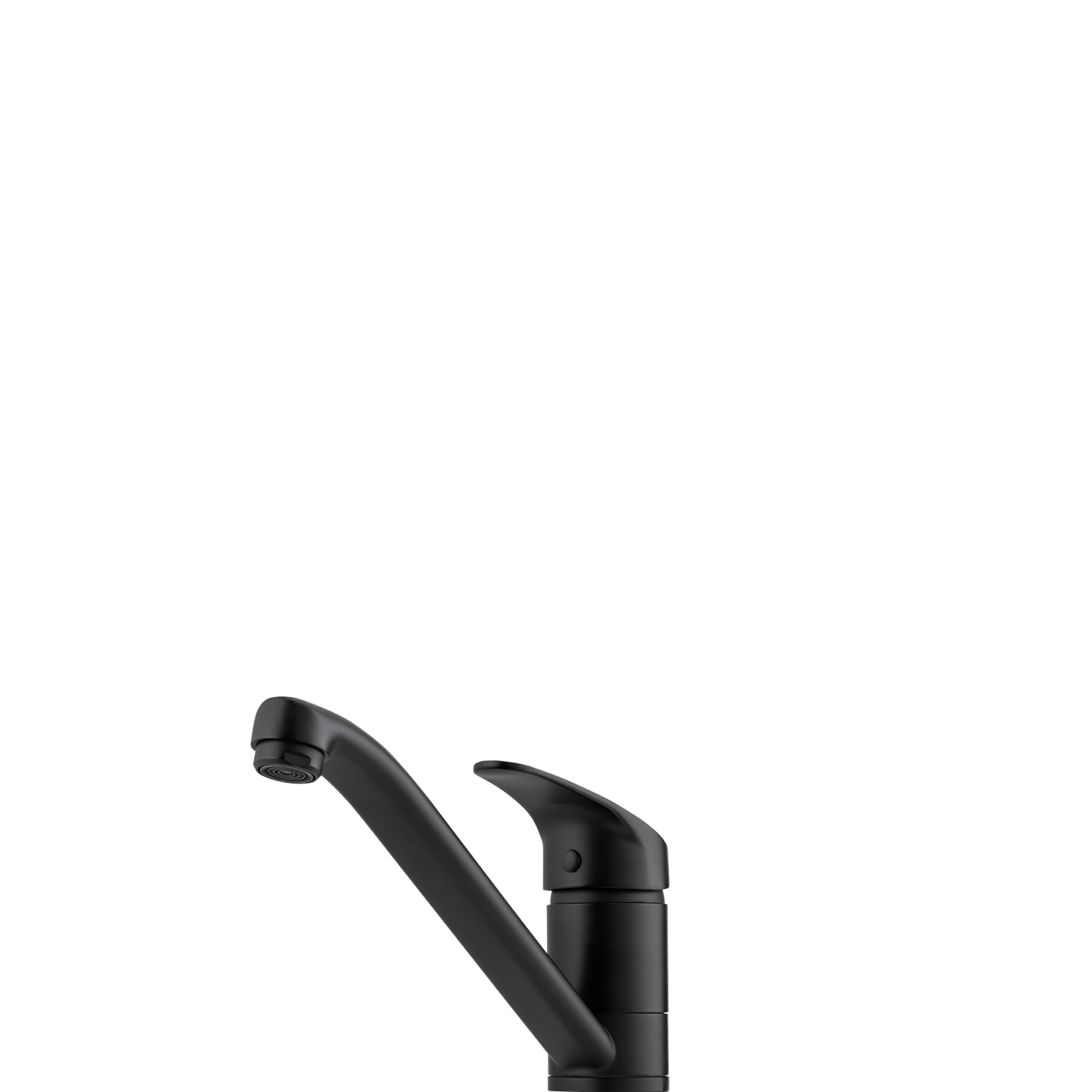 London Single Lever Mixer Matte Black