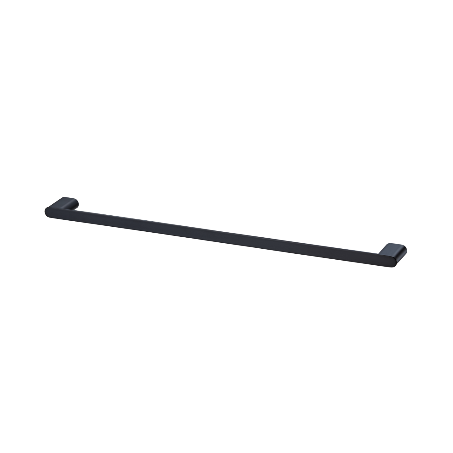 Madrid Single Towel Rail 650mm Matte Black