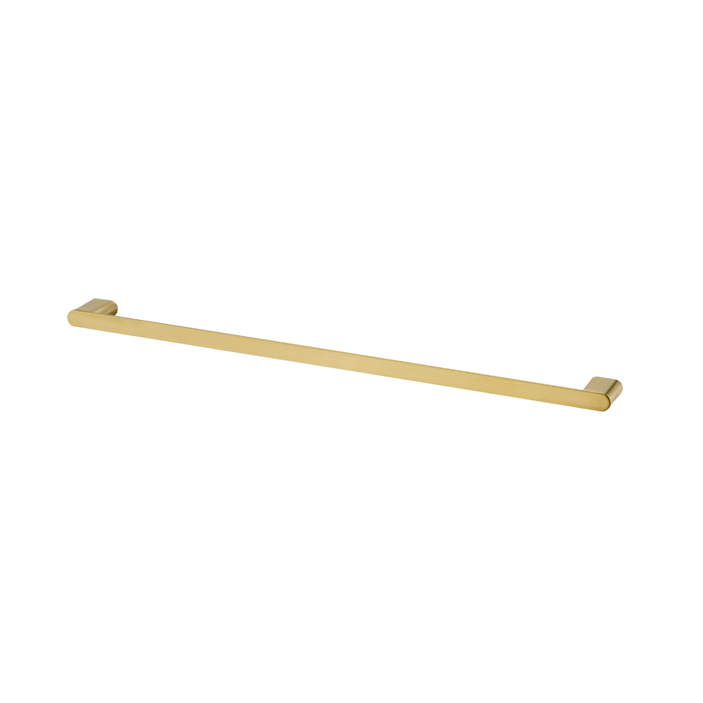 Madrid Single Towel Rail 650mm Classic Gold