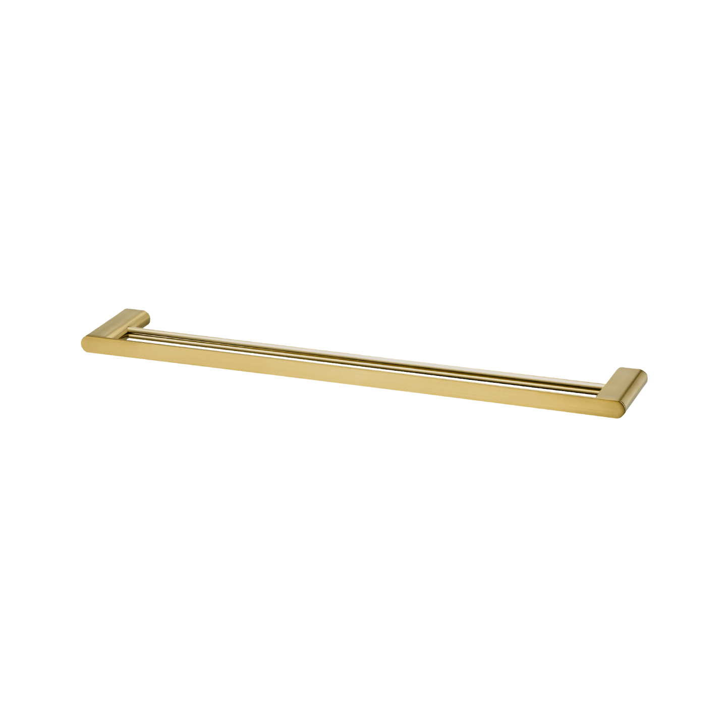 Madrid Double Towel Rail 650mm Classic Gold