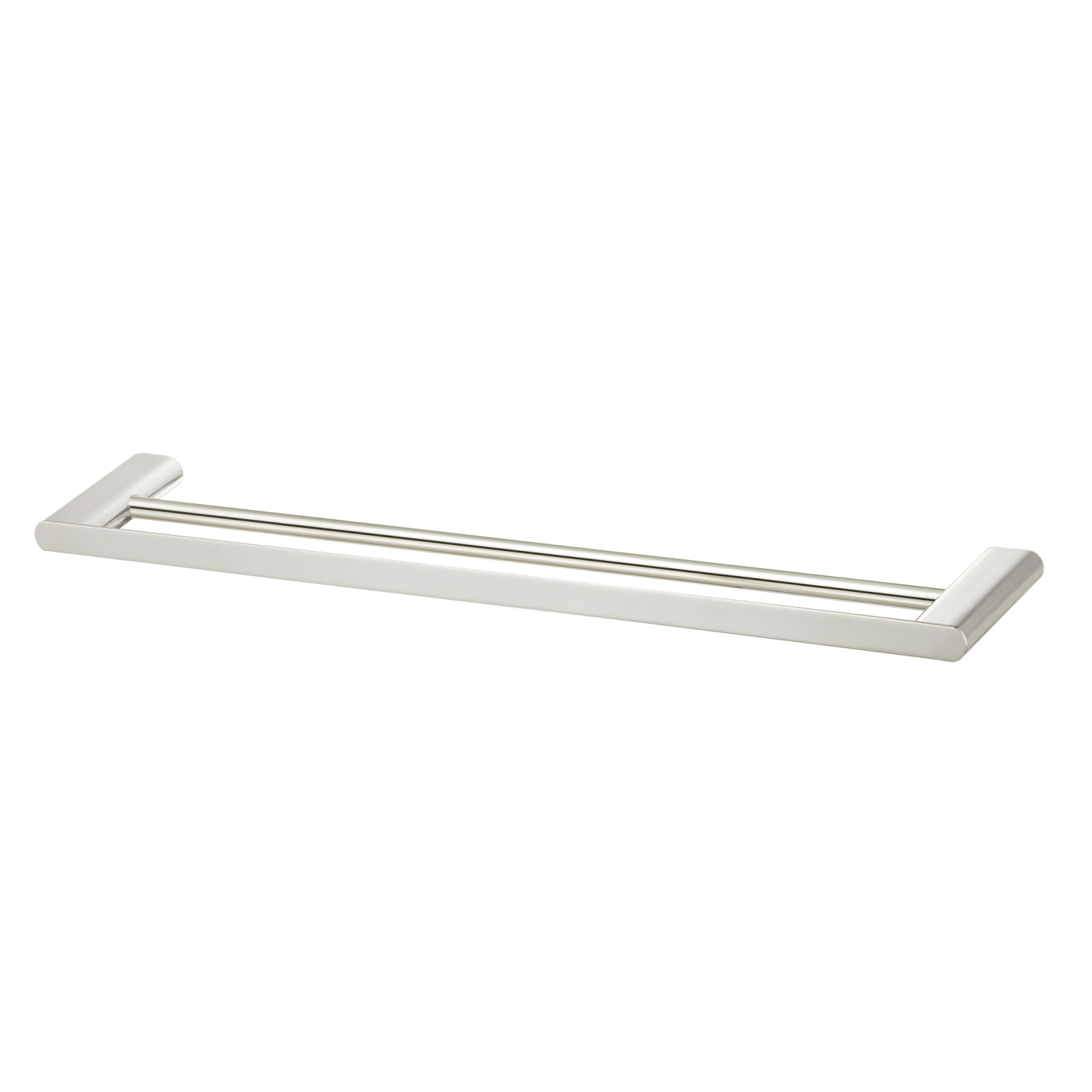 Madrid Double Towel Rail 800mm Brushed Nickel