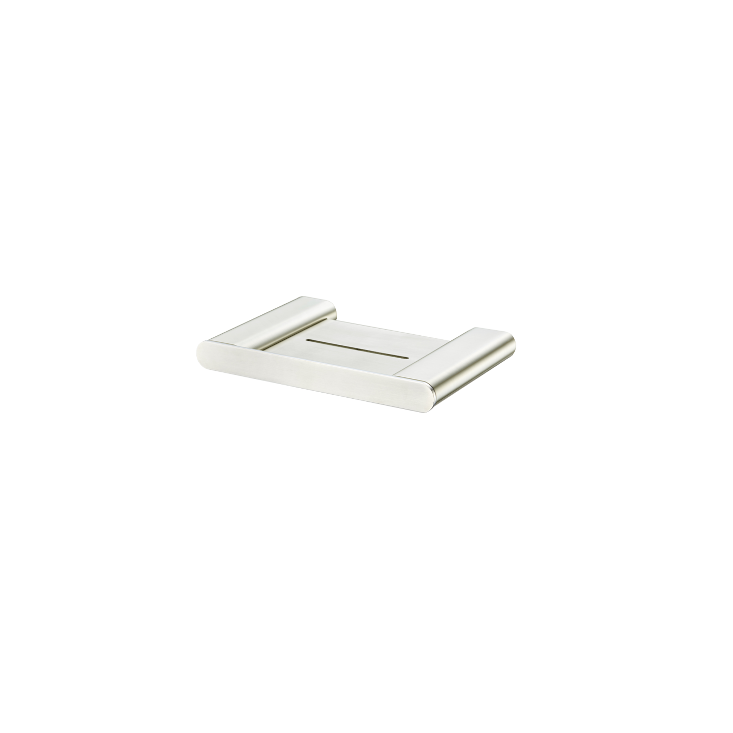 Madrid Soap Holder With Shelf Brushed Nickel