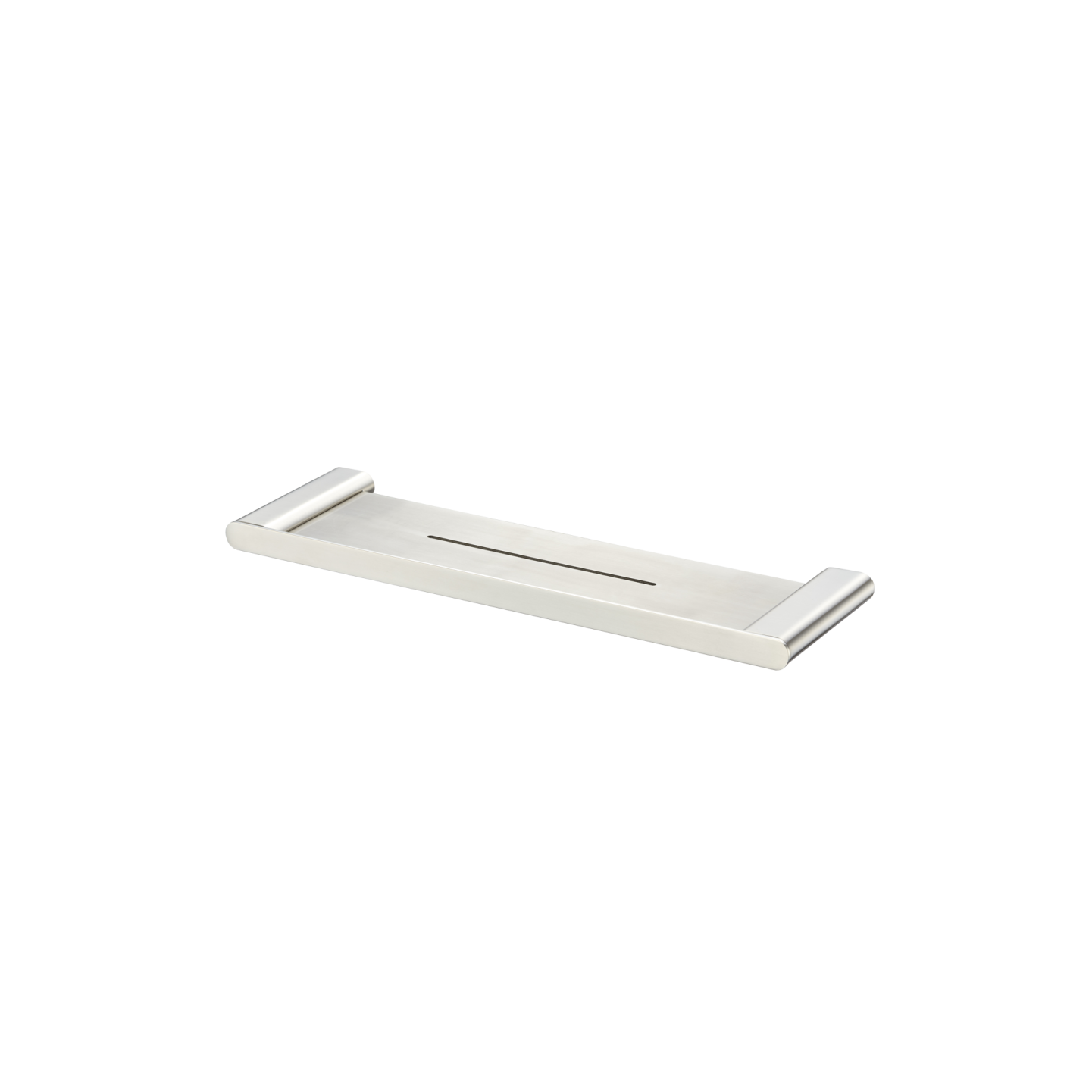 Madrid Metal Shelf 420mm Brushed Nickel