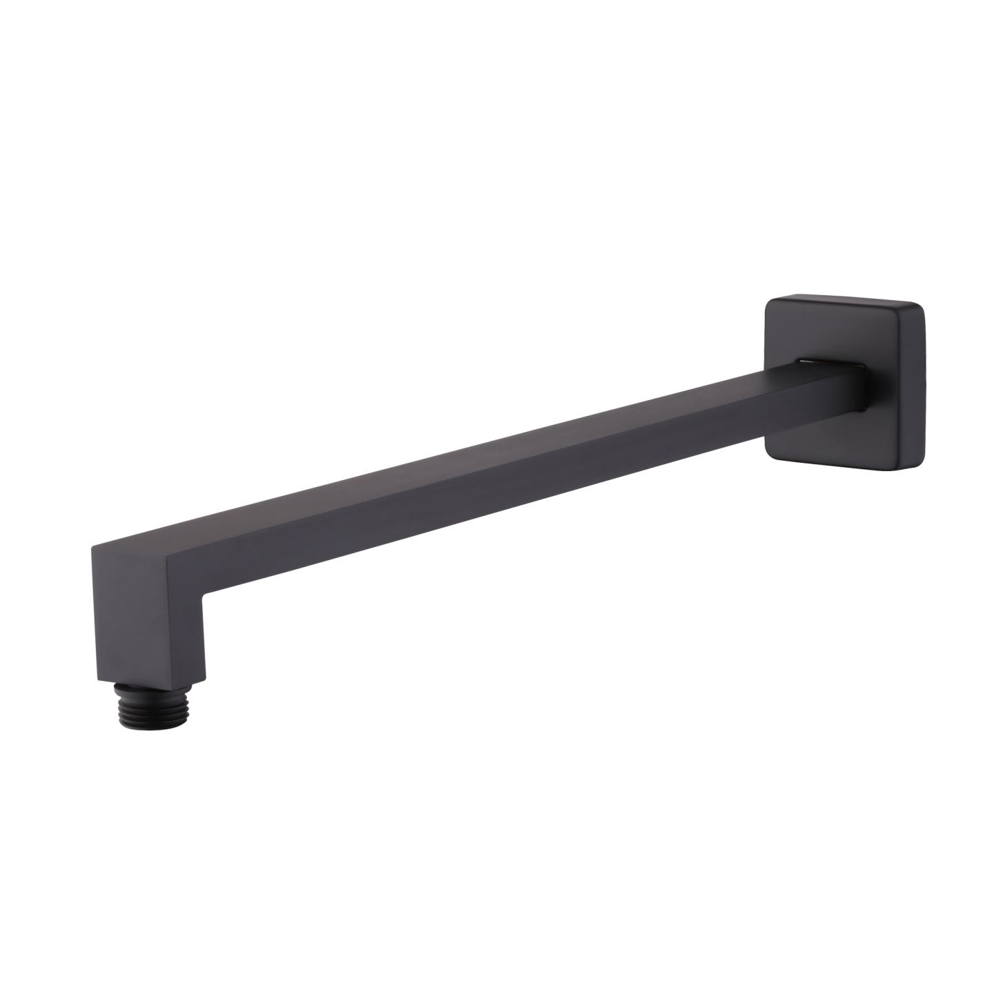 Monaco Wall Mounted Shower Arm Matte Black