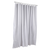 Metlam 1800mm White Nylon Taffeta Shower Curtain