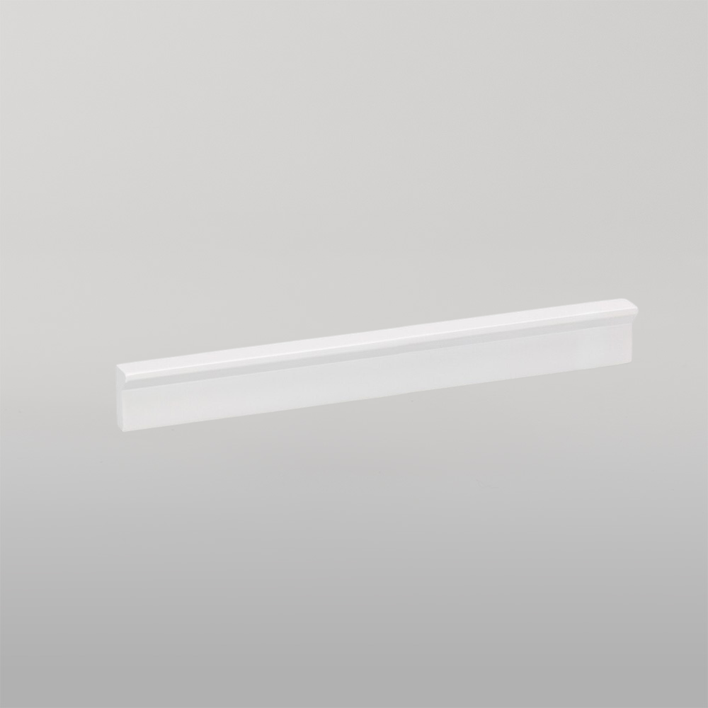 Momo Angle Pull Handle 128mm Matte White