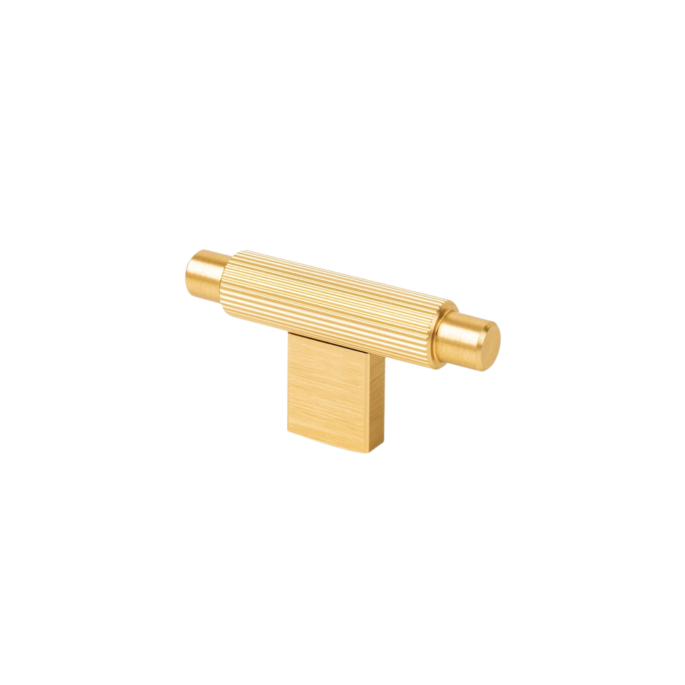 Momo Arpa T Knob 70mm Brushed Dark Brass