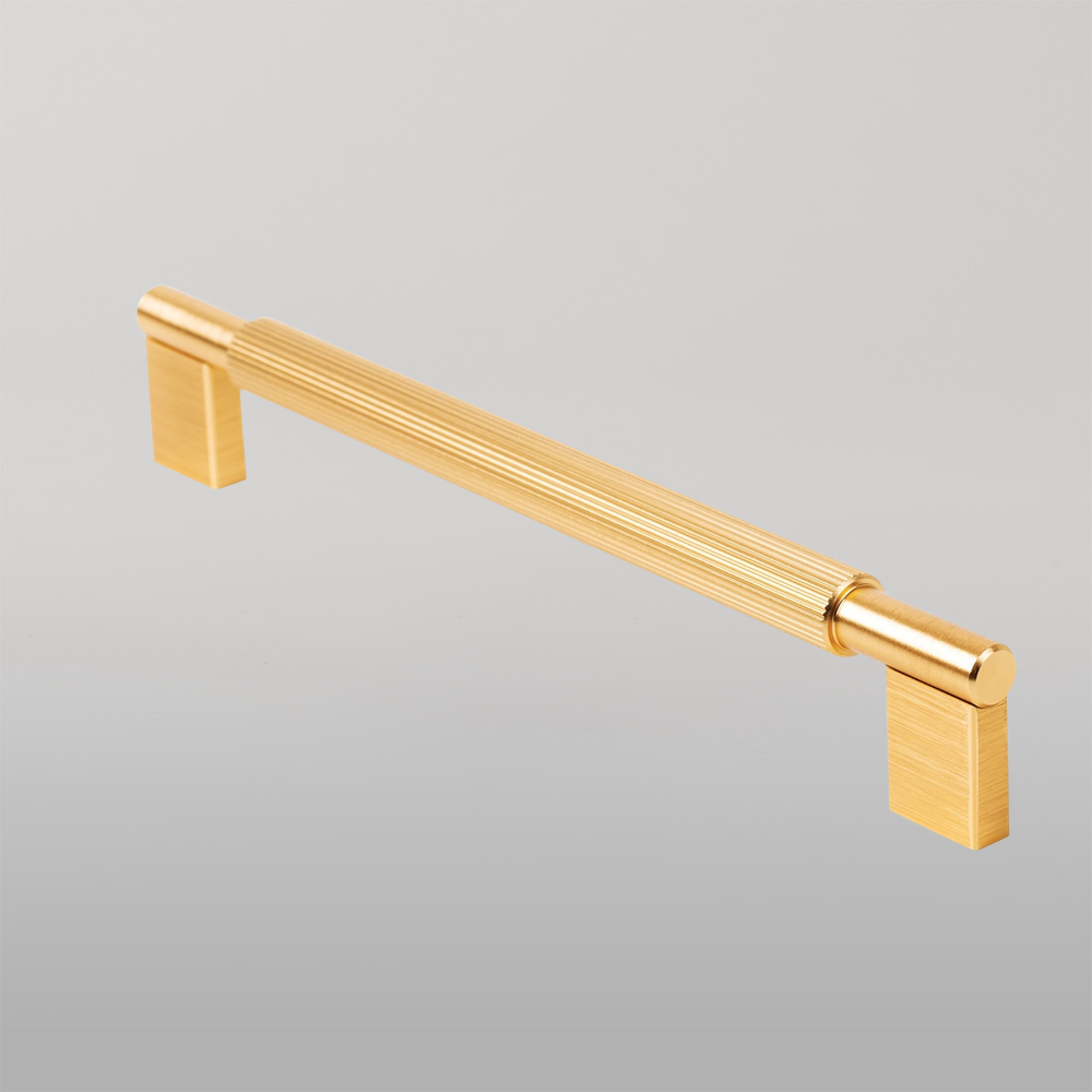 Momo Arpa D Handle 192mm Brushed Dark Brass