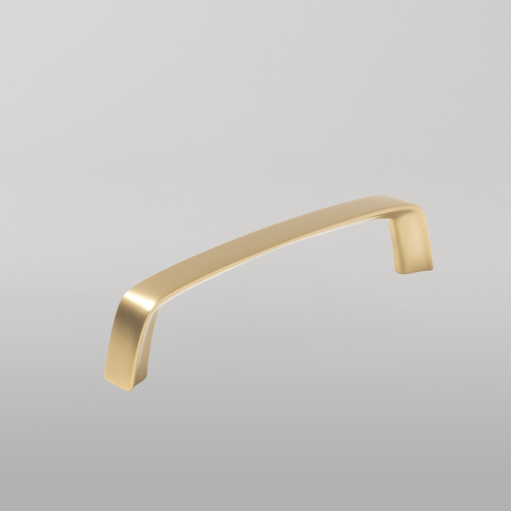 Momo Acuto D Handle 160mm Brushed Satin Brass