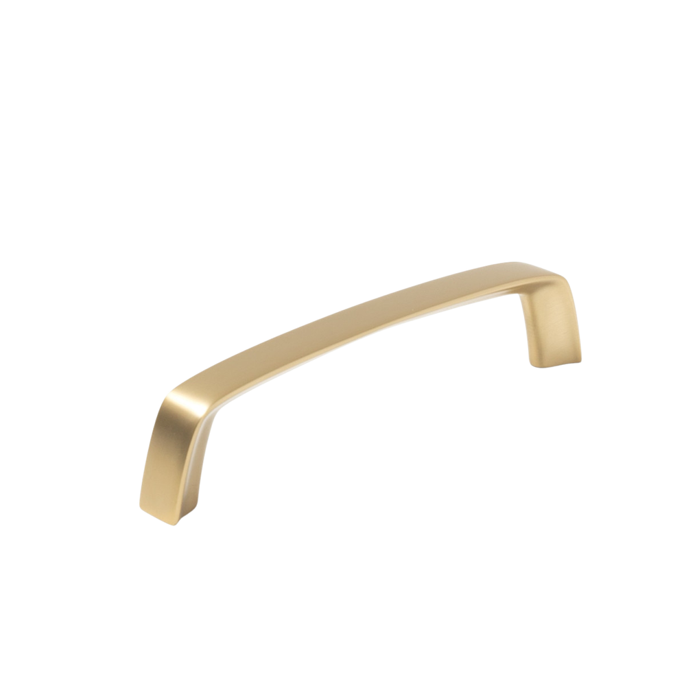 Momo Acuto D Handle 160mm Brushed Satin Brass