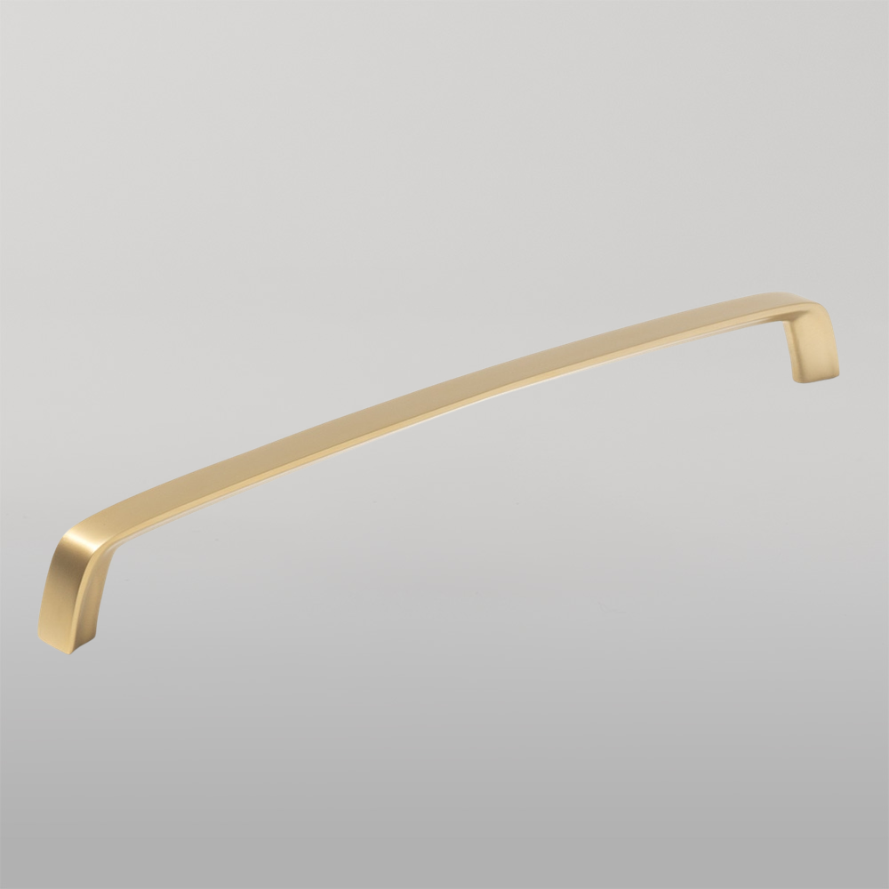 Momo Acuto D Handle 320mm Brushed Satin Brass