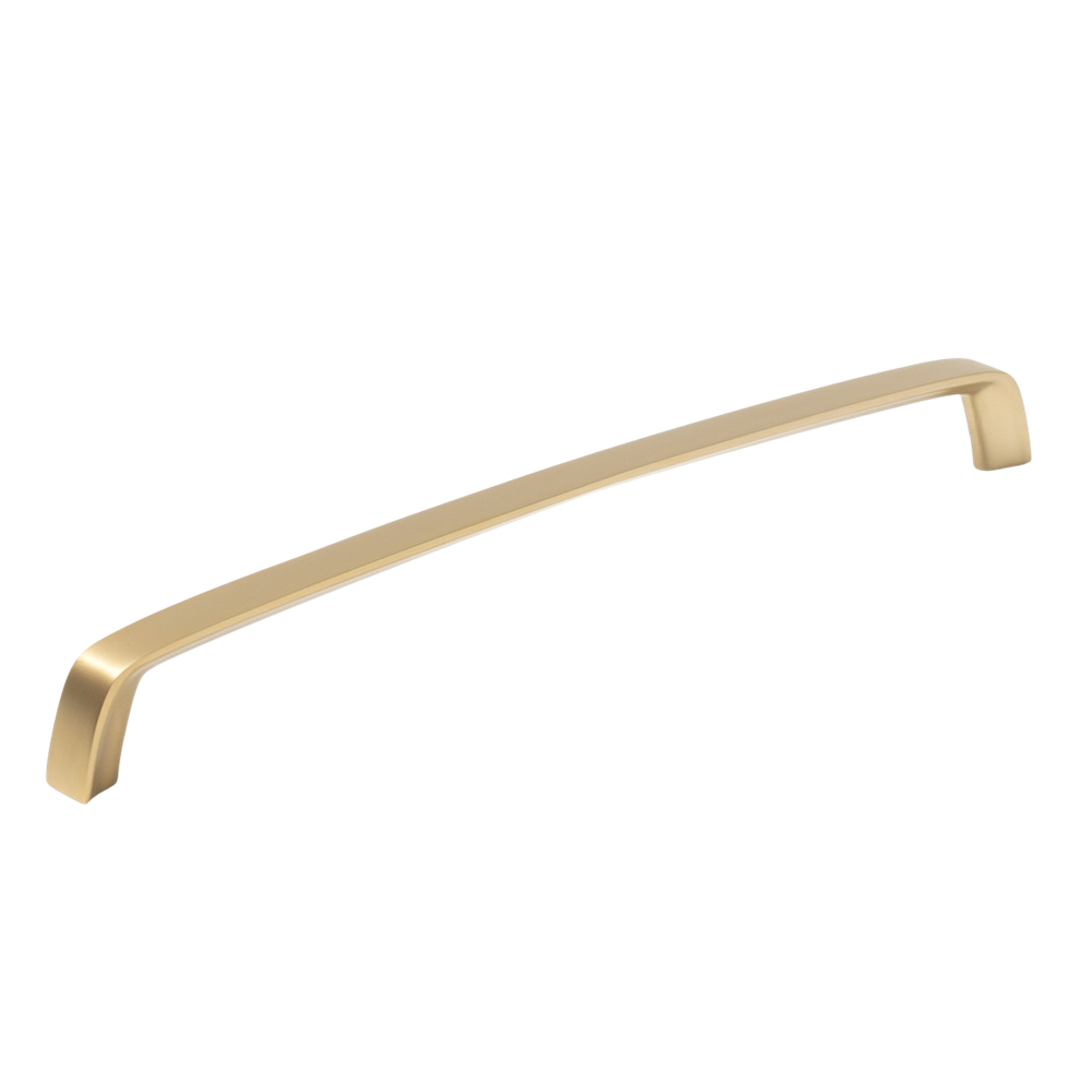 Momo Acuto D Handle 320mm Brushed Satin Brass