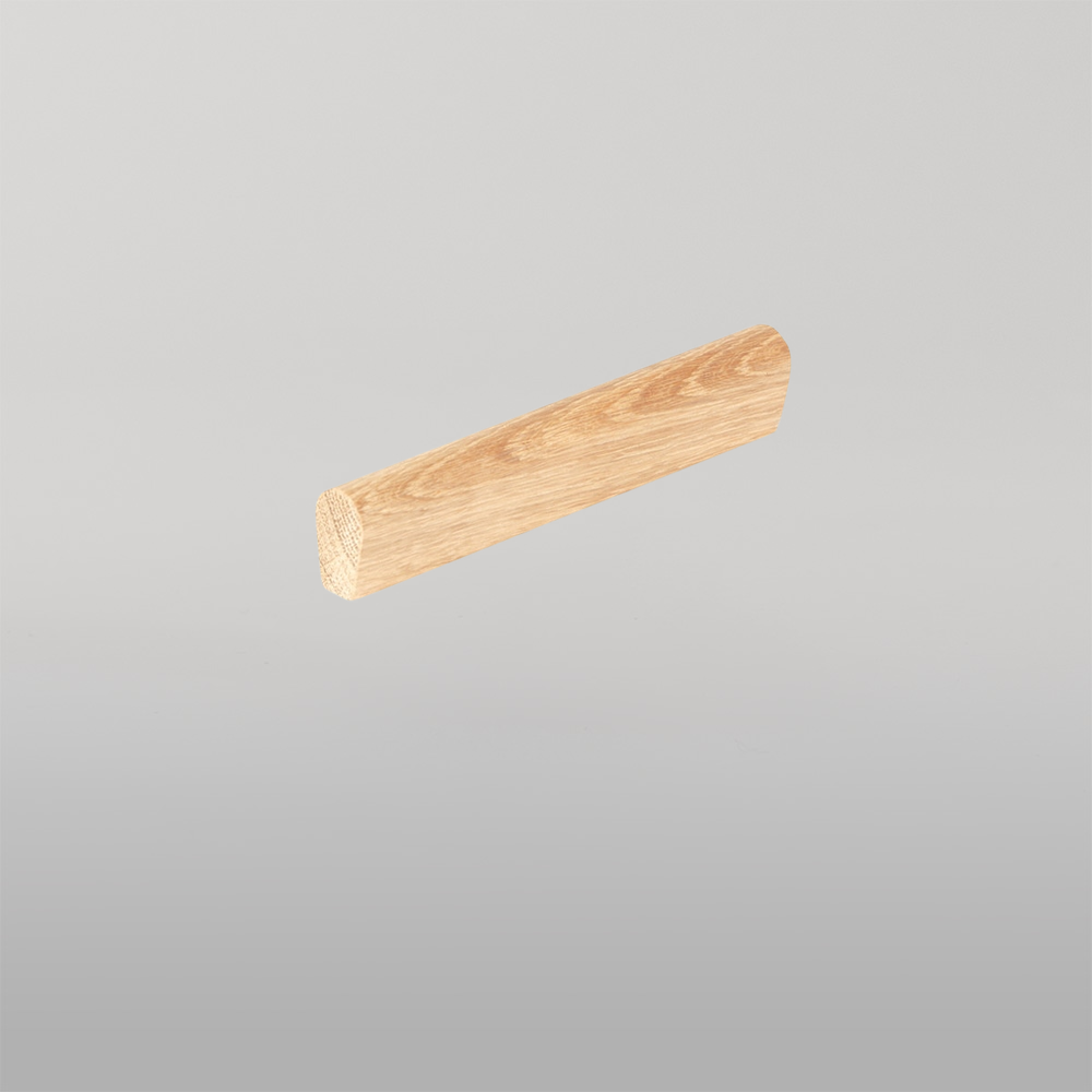 Momo Airlie Timber Pull Handle 150mm Raw American Oak