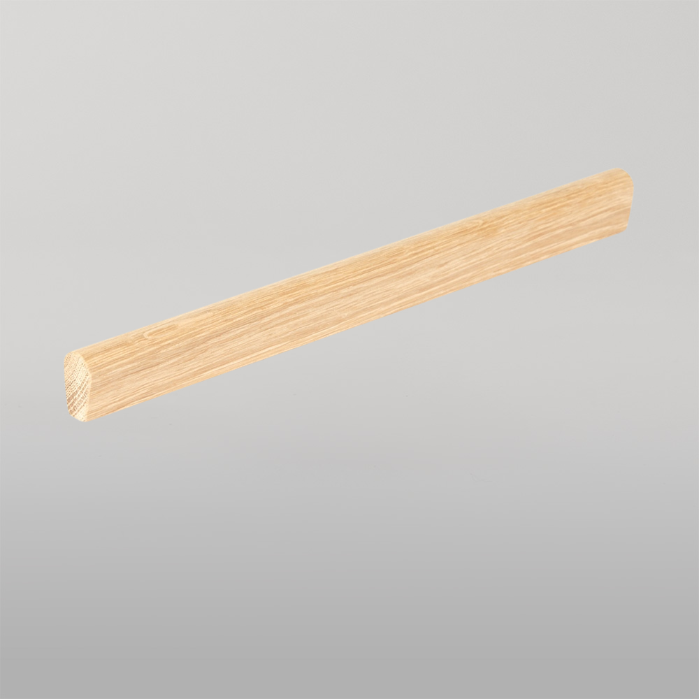 Momo Airlie Timber Pull Handle 300mm Raw American Oak