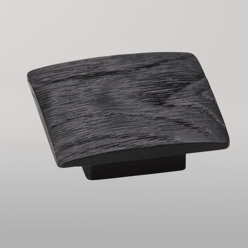 Momo Balto Timber Knob 60mm Black Woodgrain