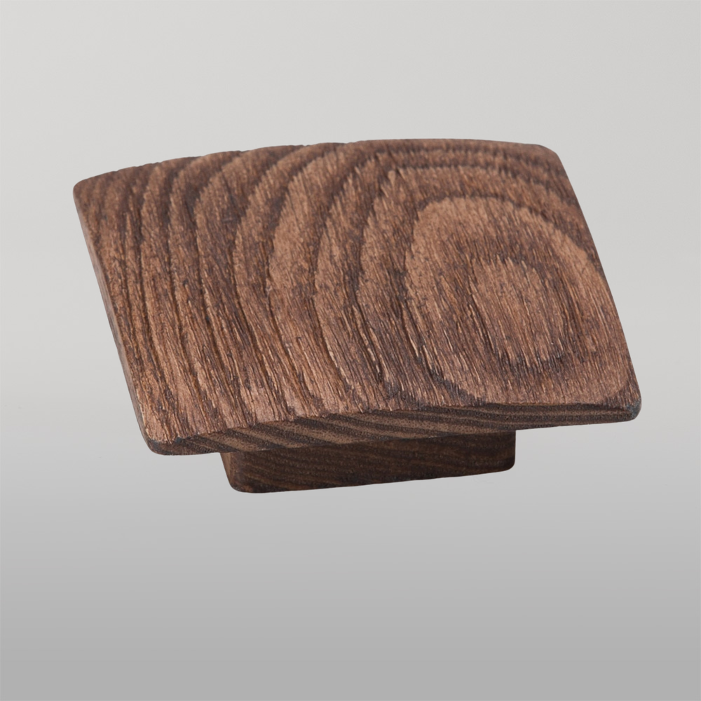 Momo Balto Timber Knob 60mm Oak Woodgrain