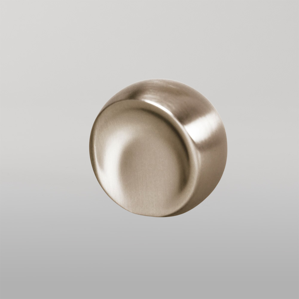 Momo Ball Knob 29mm Brushed Nickel