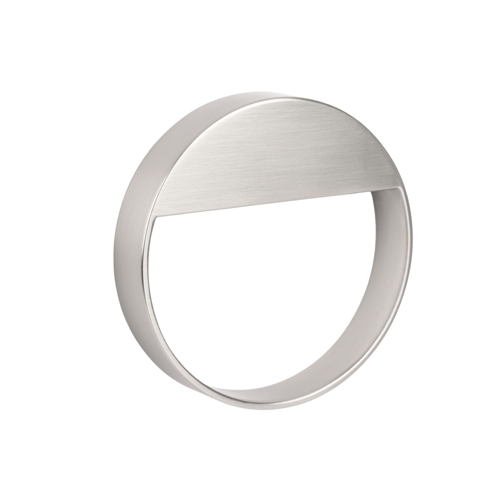 Momo Bau Circular Handle 64mm Brushed Nickel