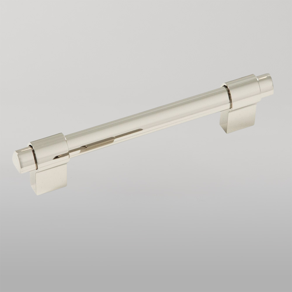 Momo Casper Bar Handle 128mm Polished Nickel