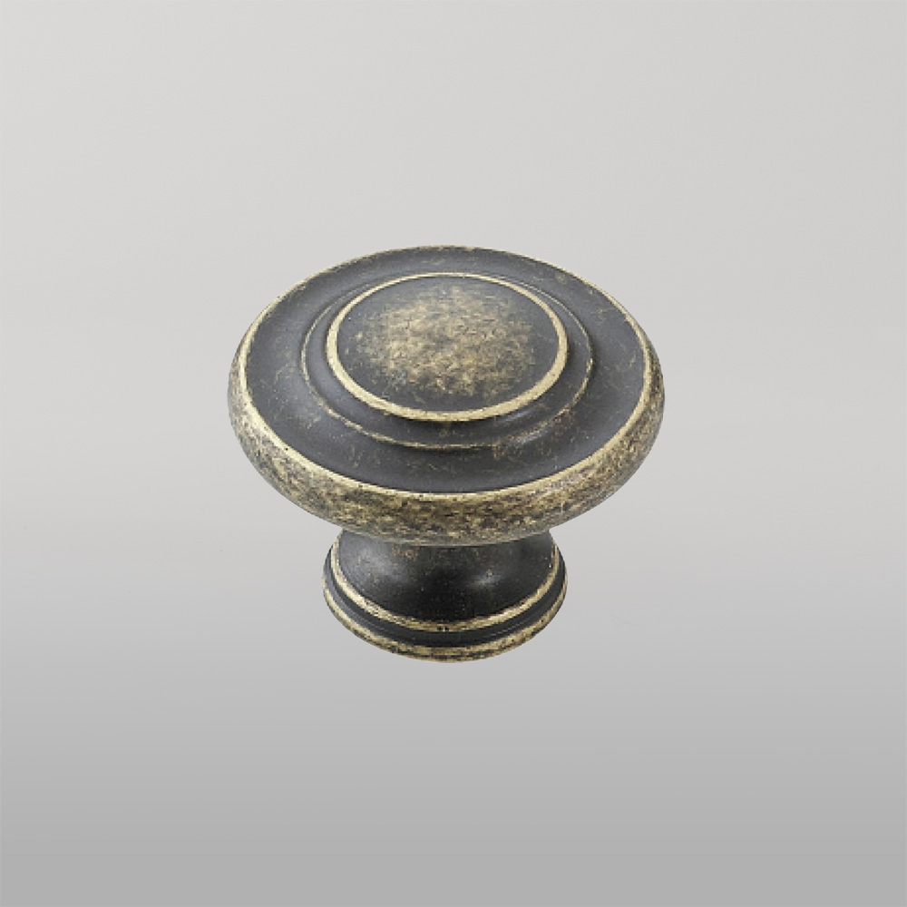 Momo Florencia Concentric Knob 33mm Antique Brass