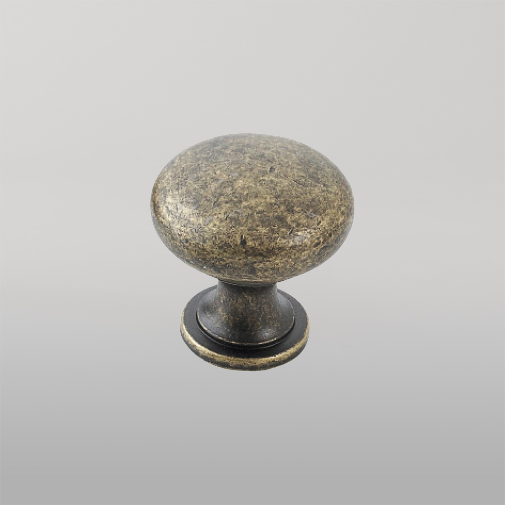 Momo Florencia Plain Knob 29mm Antique Brass