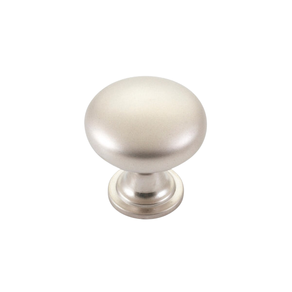 Momo Florencia Plain Knob 29mm Satin Nickel