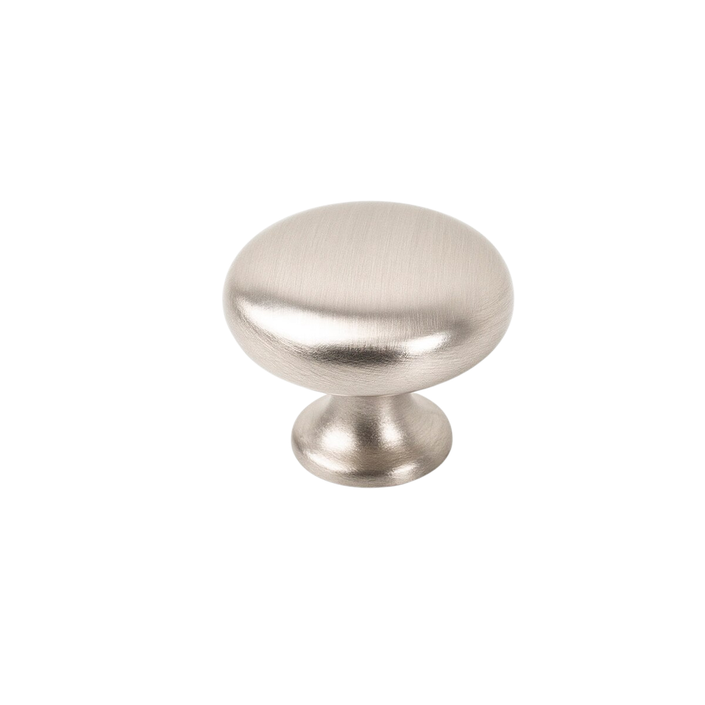 Momo Duke Round Knob 31mm Brushed Nickel