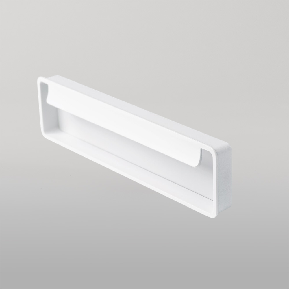 Momo Fold Flush Pull Handle 128mm Matte White