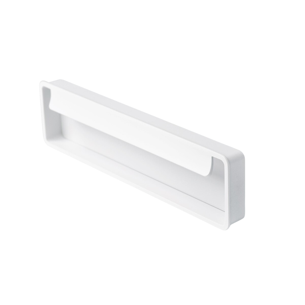 Momo Fold Flush Pull Handle 128mm Matte White