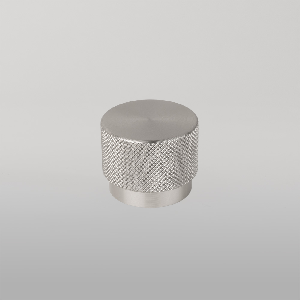 Momo Graf Round Knob 38mm Dull Brushed Nickel