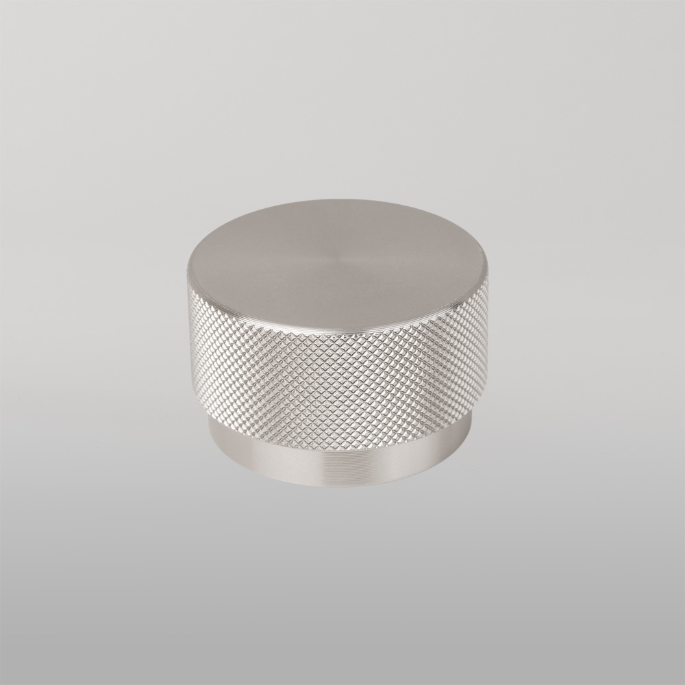 Momo Graf Round Knob 50mm Dull Brushed Nickel