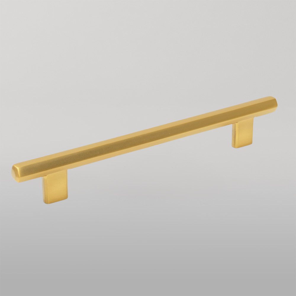 Momo Hendrix Bar Pull 160mm Brushed Satin Brass