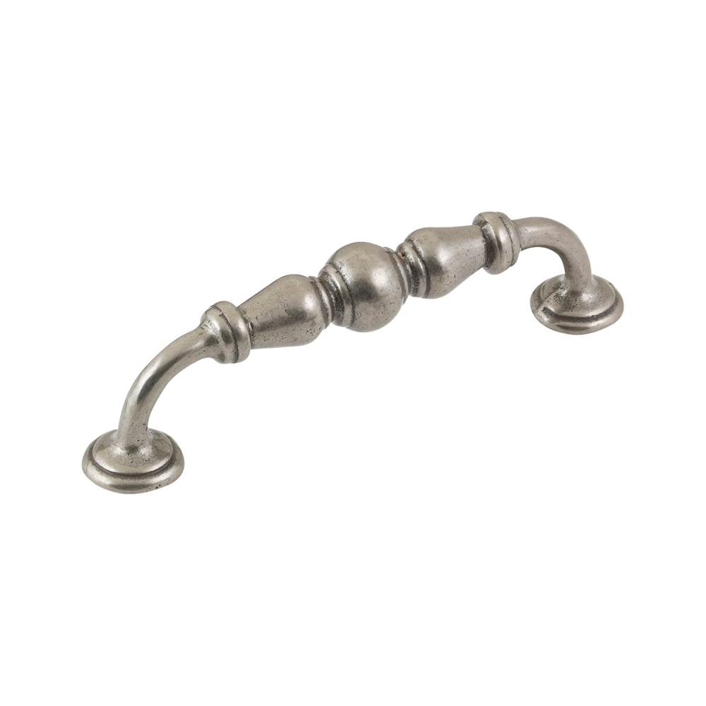 Momo Bordeaux D Handle 128mm Pewter