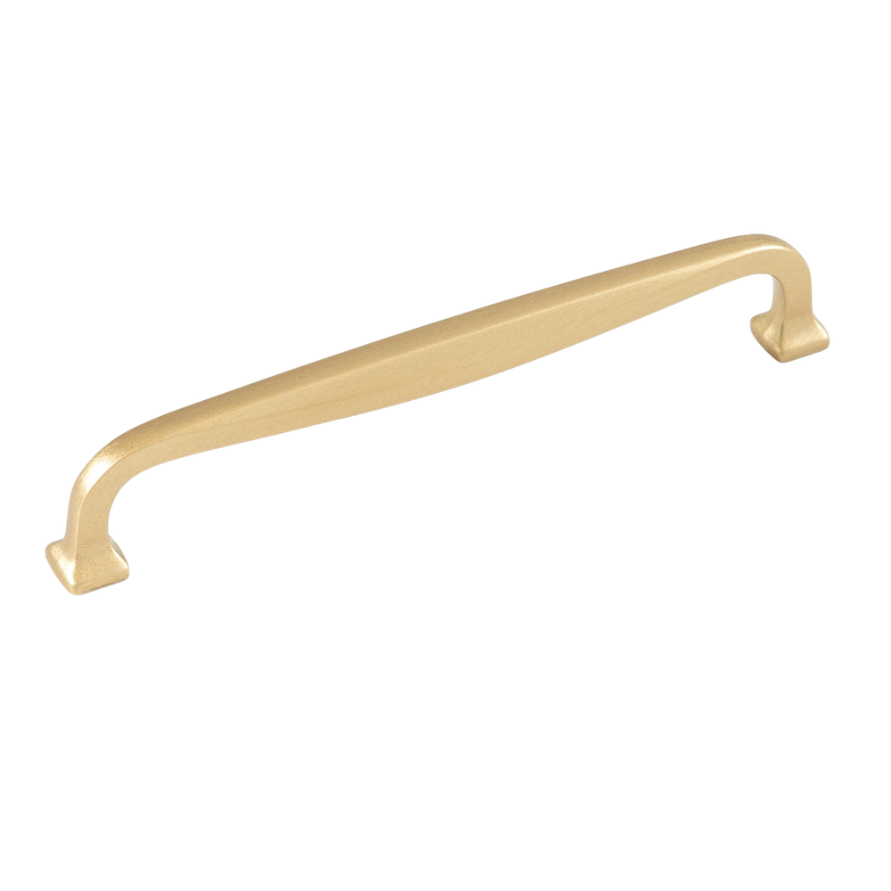 Momo Jago D Handle 160mm Satin Brass