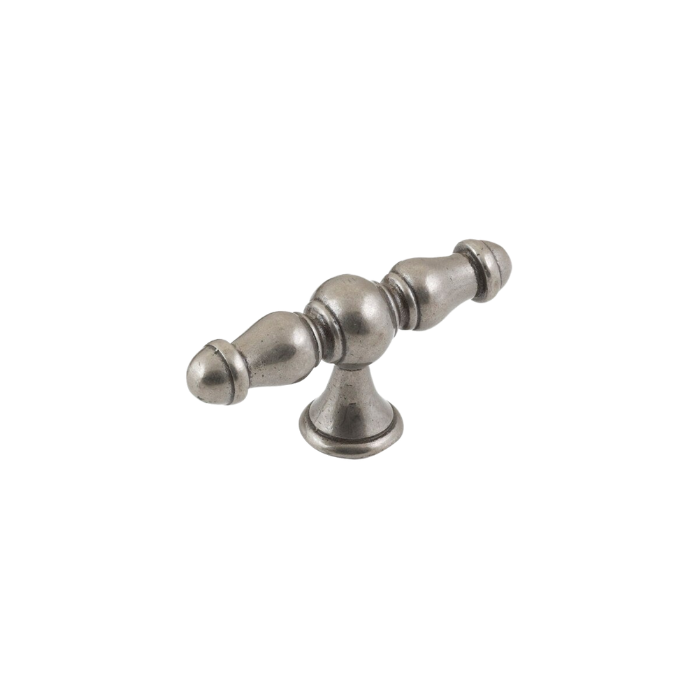 Momo Bordeaux T Knob 90mm Pewter