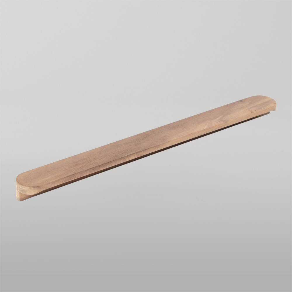 Momo Kimberley Timber Pull Handle 400mm Raw Walnut