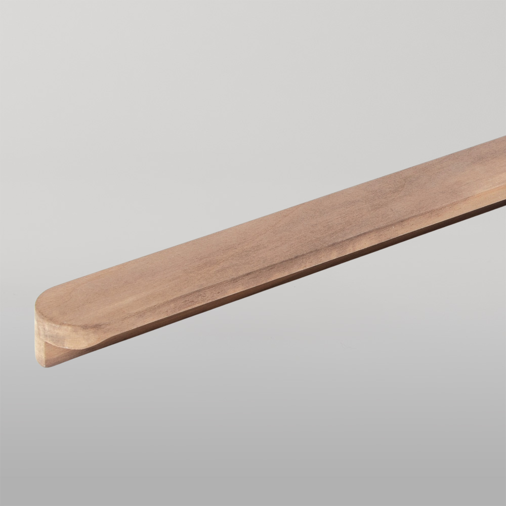 Momo Kimberley Timber Pull Handle 800mm Raw Walnut