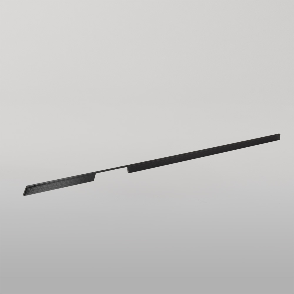 Momo Rail D Handle Left Hand 1120mm Brushed Black