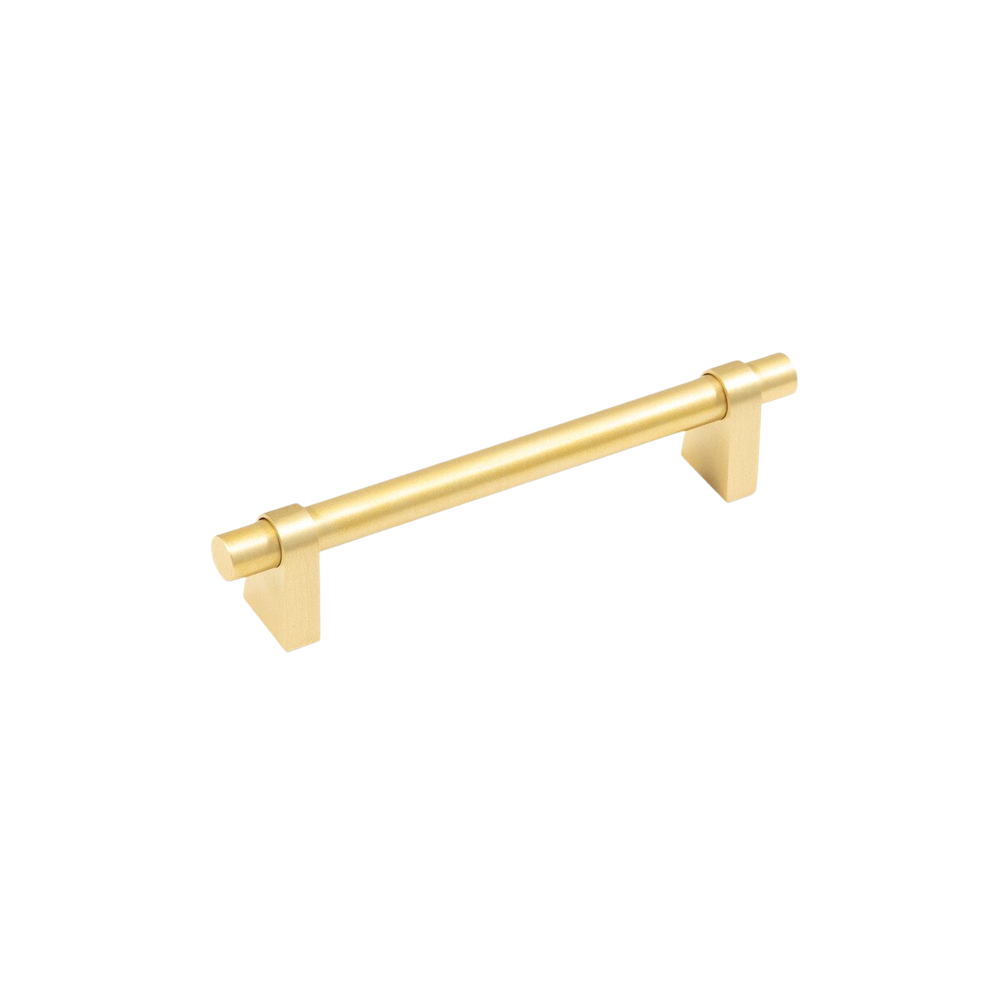 Momo Loreto Bar Pull 128mm Brushed Matte Brass