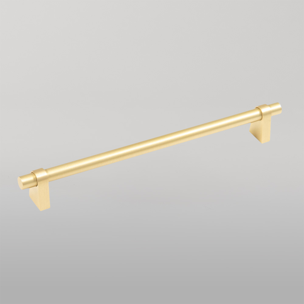 Momo Loreto Bar Pull 224mm Brushed Matte Brass