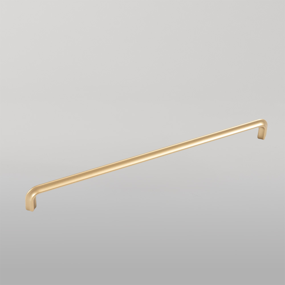 Momo Lumi D Handle 320mm Satin Brass