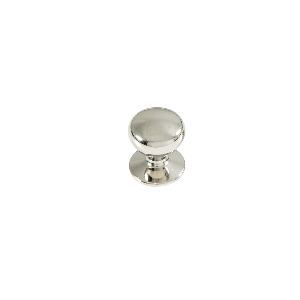 Momo New Hampton Round Knob 32mm Polished Nickel