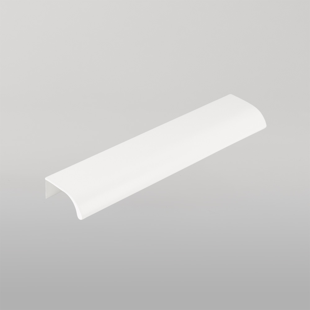 Momo Ona Lip Pull Handle 128mm Matte White