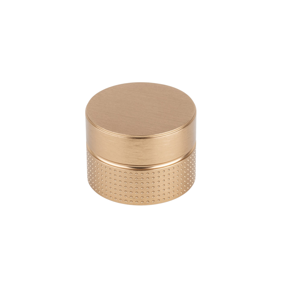 Momo Point Round Knob 40mm Brushed Dark Brass