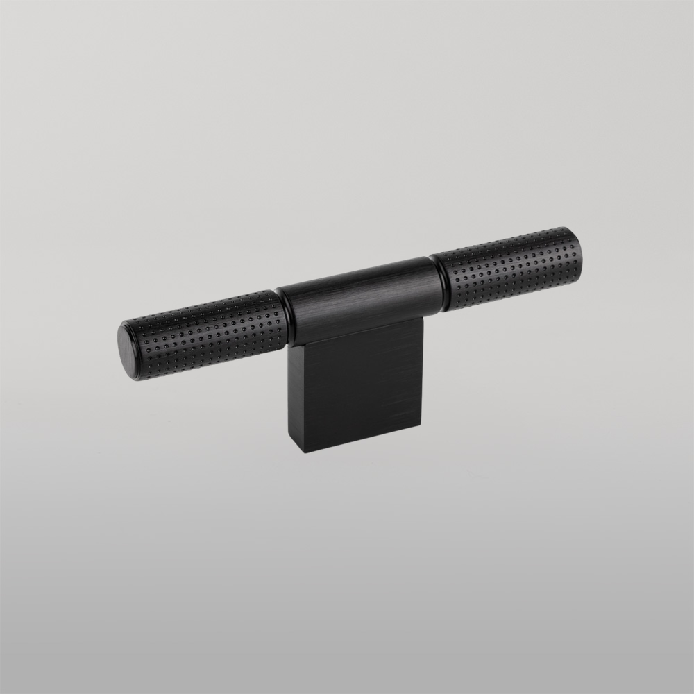 Momo Point T Knob 110mm Brushed Black