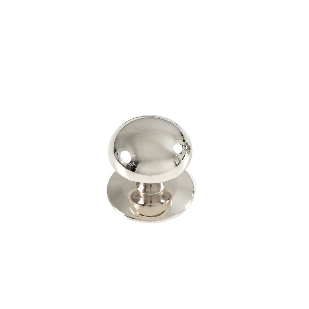 Momo Trafalgar Round Knob 37mm Polished Nickel