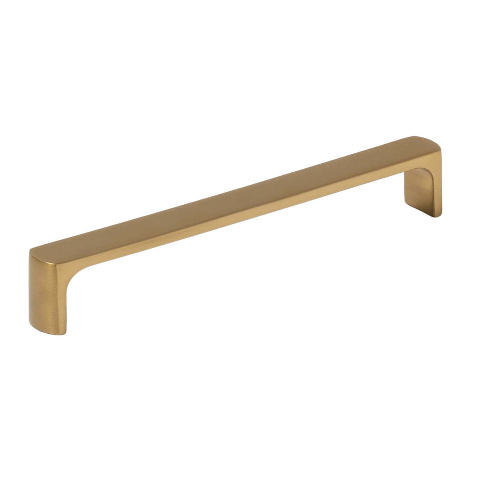 Momo Vena D Handle 160mm Brushed Satin Brass