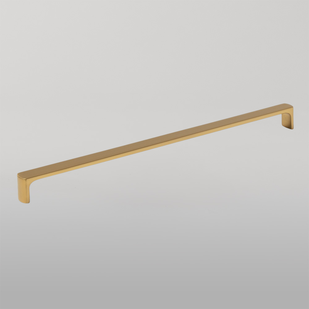 Momo Vena D Handle 320mm Brushed Satin Brass